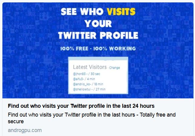 How to see who views my twitter profile